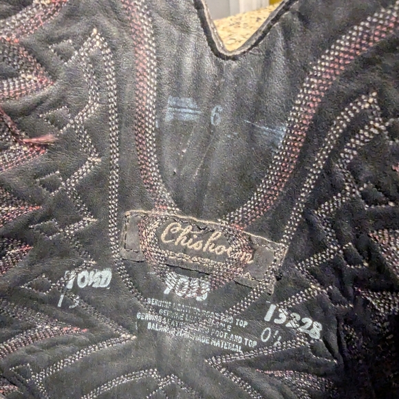 J Chisholm Men's Ostrich  cowboy boot. - Picture 11 of 13